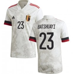 Camisola Bélgica Batshuayi 23 Equipamento Segundo Euro 2020 Manga Curta